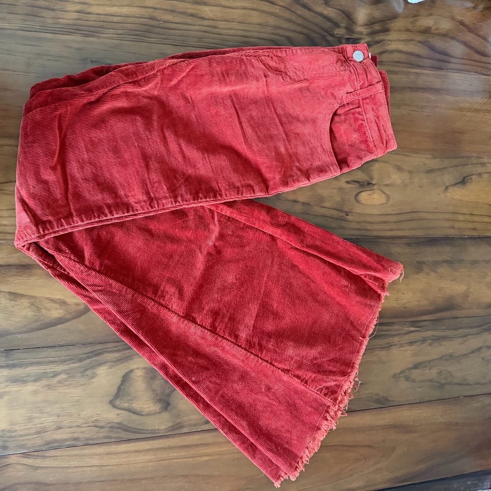 Women's Red Boot Cut Jeans